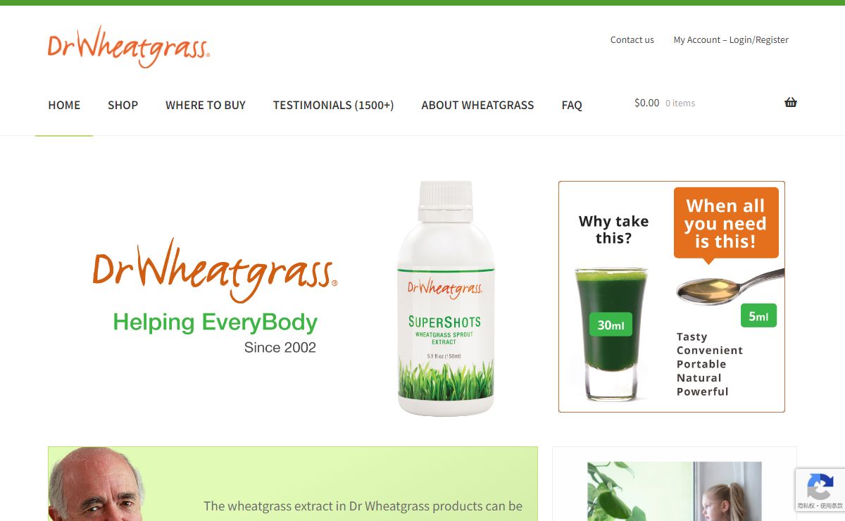 Dr Wheatgrass