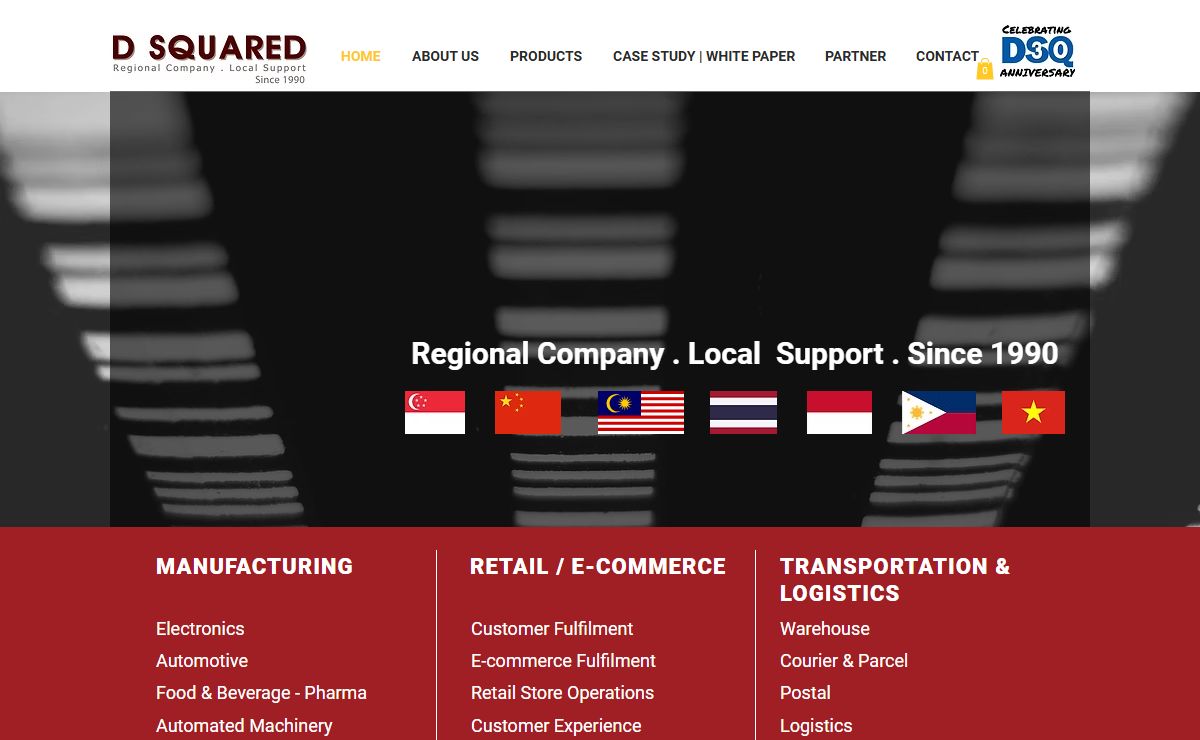 D Squared Technology | Barcode RFID scanners & printers | Singapore