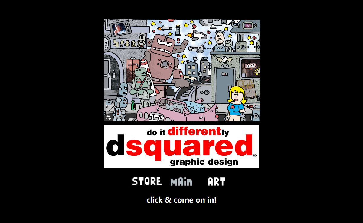 dsquared graphic design