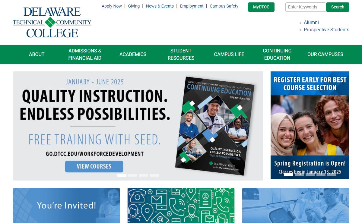 Home | Delaware Technical Community College