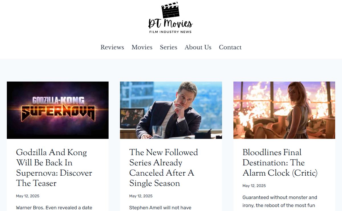 DT Movies - Film Industry News