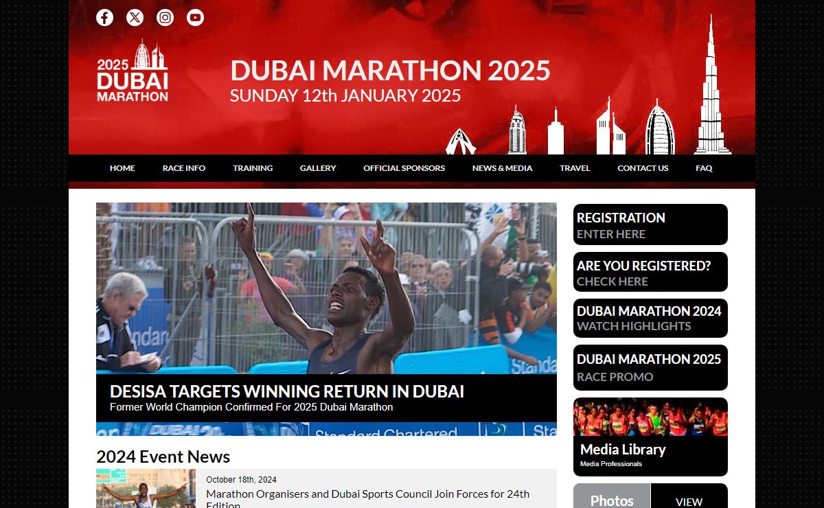 Dubai Marathon - Official Site