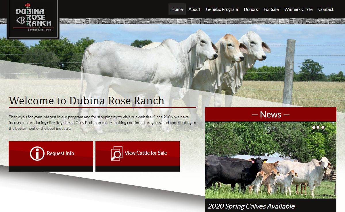 Welcome to Dubina Rose Ranch | Dubina Rose Ranch