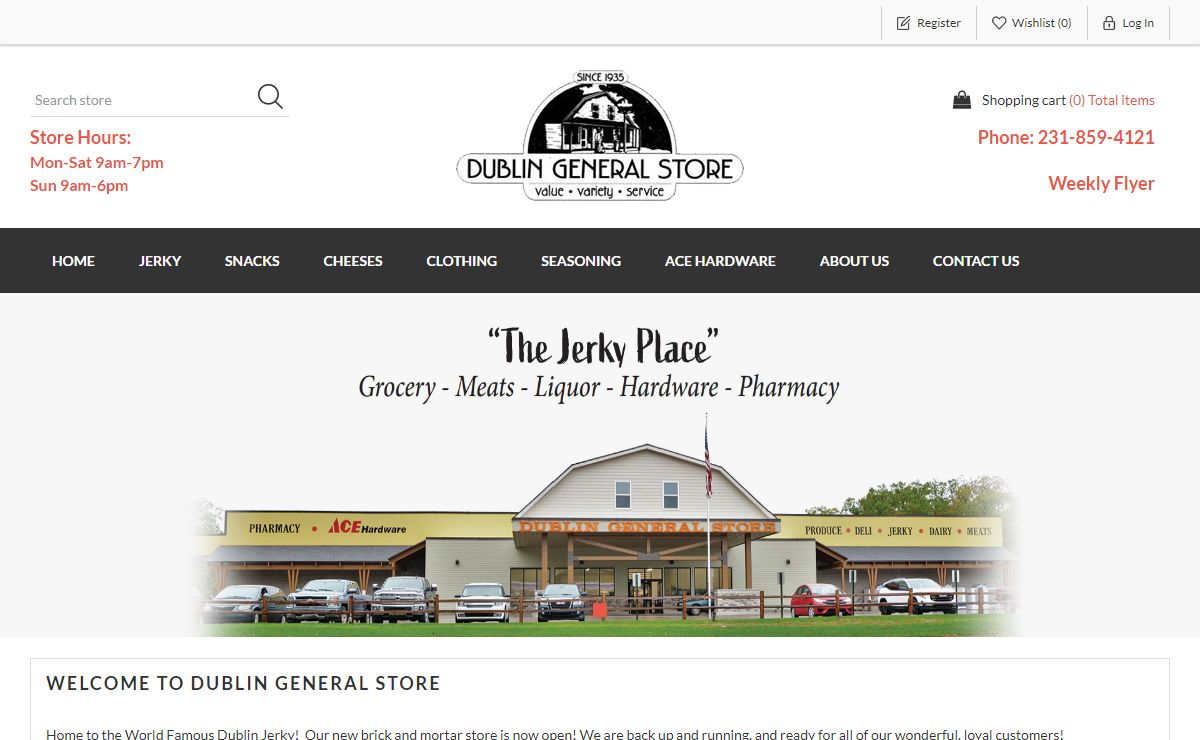 Welcome to Dublin General Store