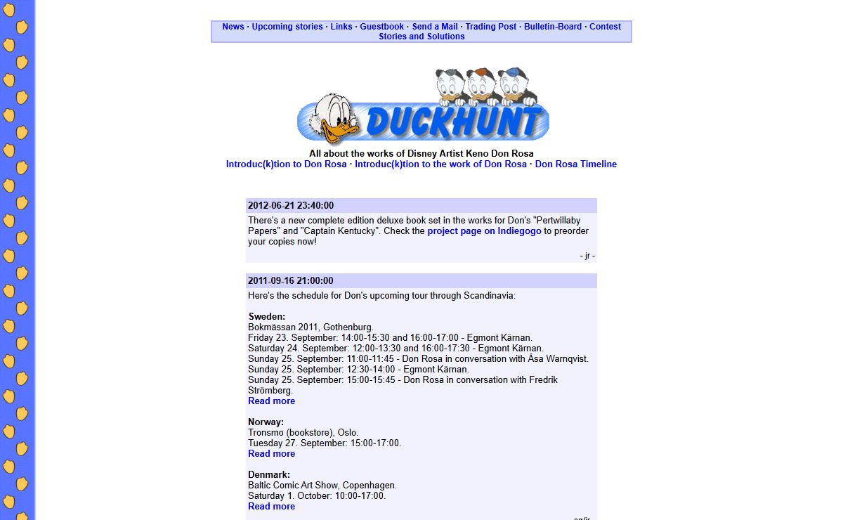 DUCKhunt: Disney Comics by Don Rosa