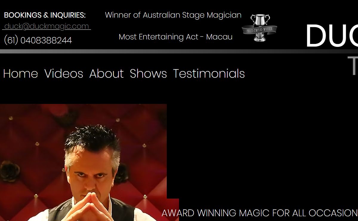 Duck Cameron Magic | Magician