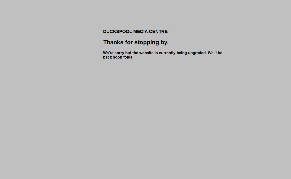 Duckspool - A media centre for creativity in Digital Filmic Arts and Photography