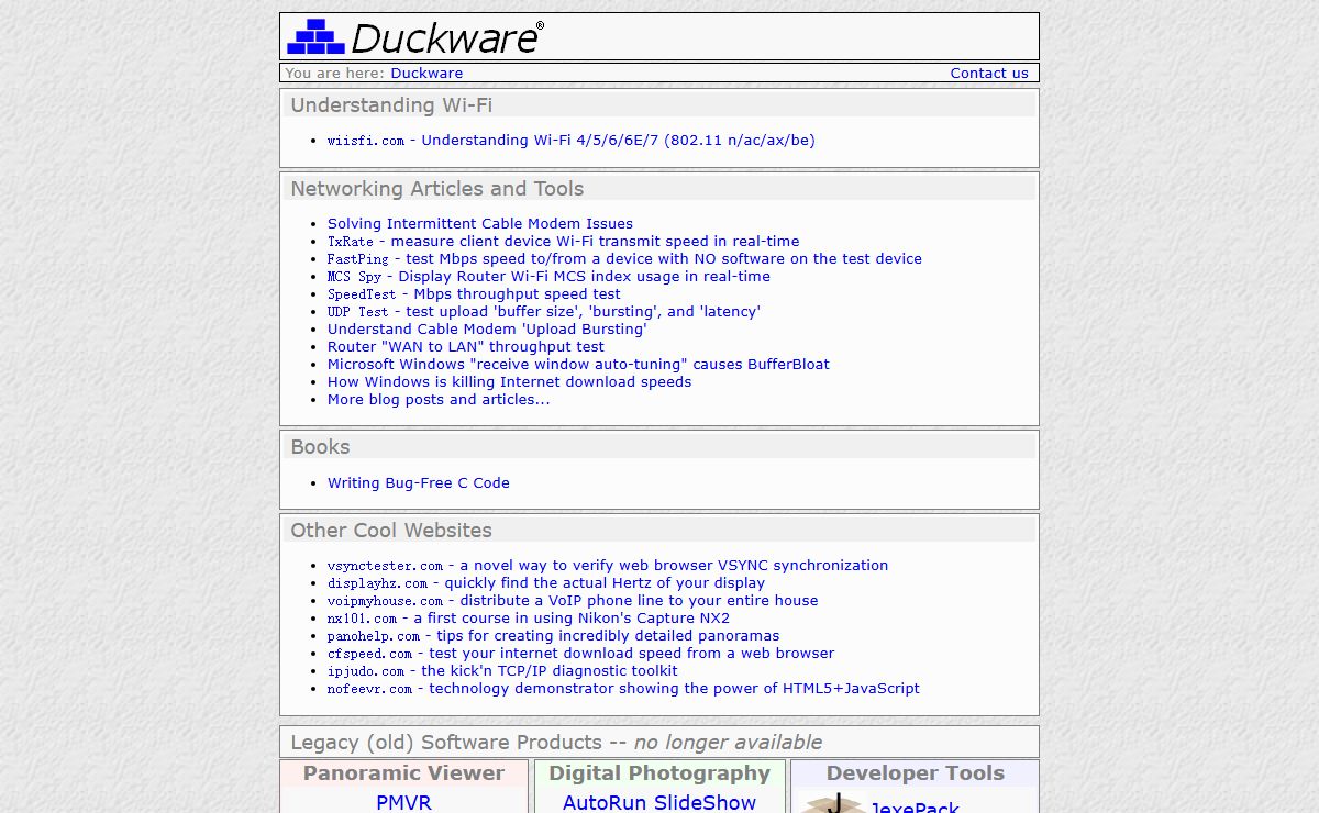 Duckware - Networking Tools + Advanced Engineering Consulting Services