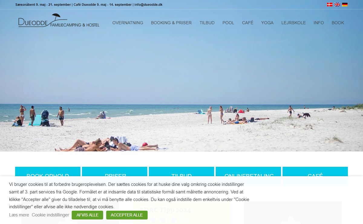 Camping Bornholm Campingplads Bornholm Familiecamping Hostel Bornholm Dueodde Familiecamping & Hostel