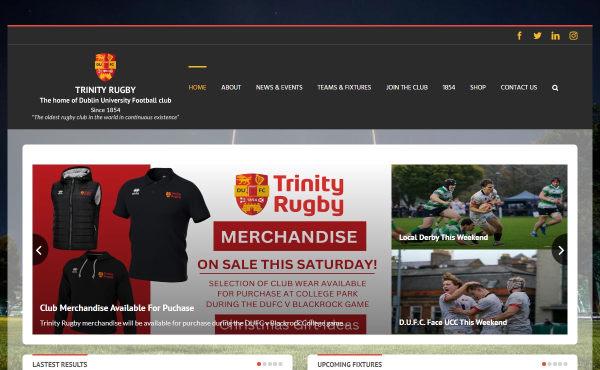 DUFC | Trinity Rugby