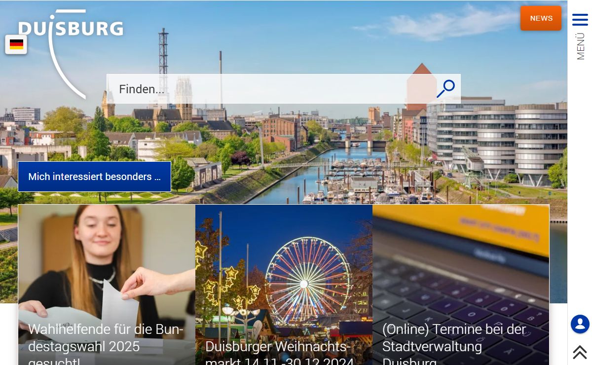 Startseite | Stadt Duisburg