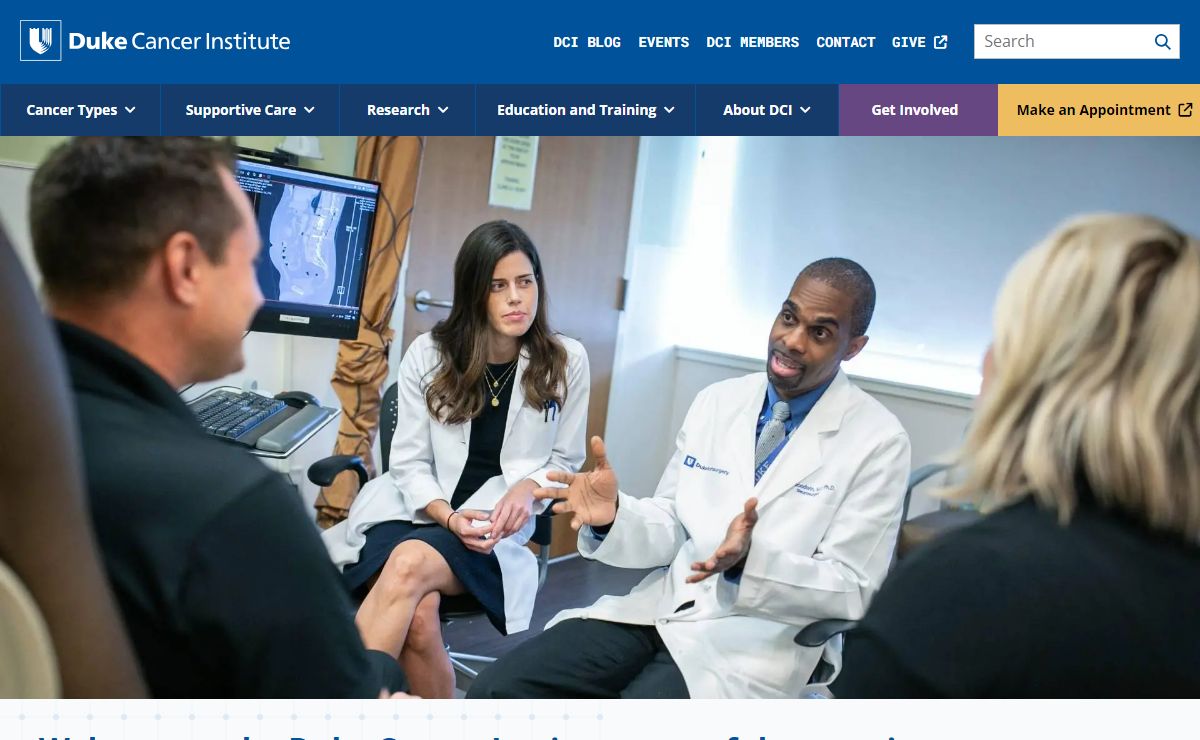 Homepage | Duke Cancer Institute