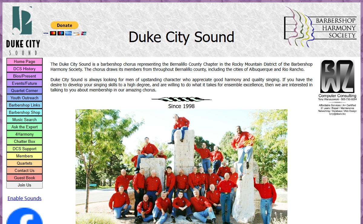 Duke City Sound Home Page