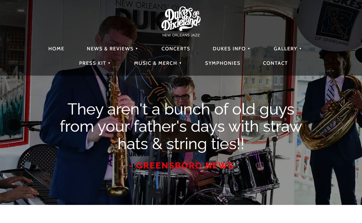 DUKES of Dixieland - New Orleans Dixieland Jazz