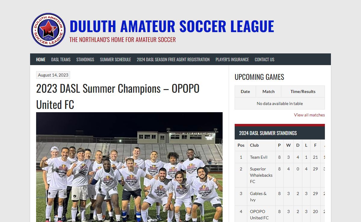 Duluth Amateur Soccer League