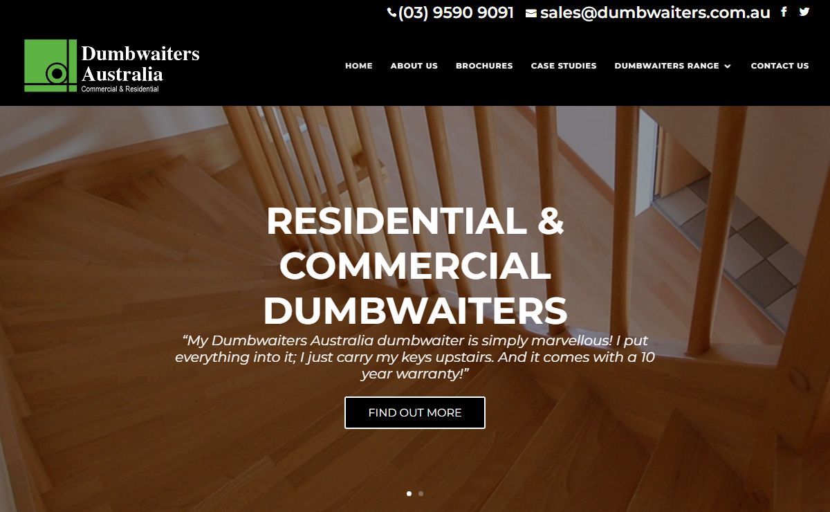 Dumbwaiter | Residential & Commercial Dumbwaiter Lift System - Service Lifts Dumberwaiters Australia