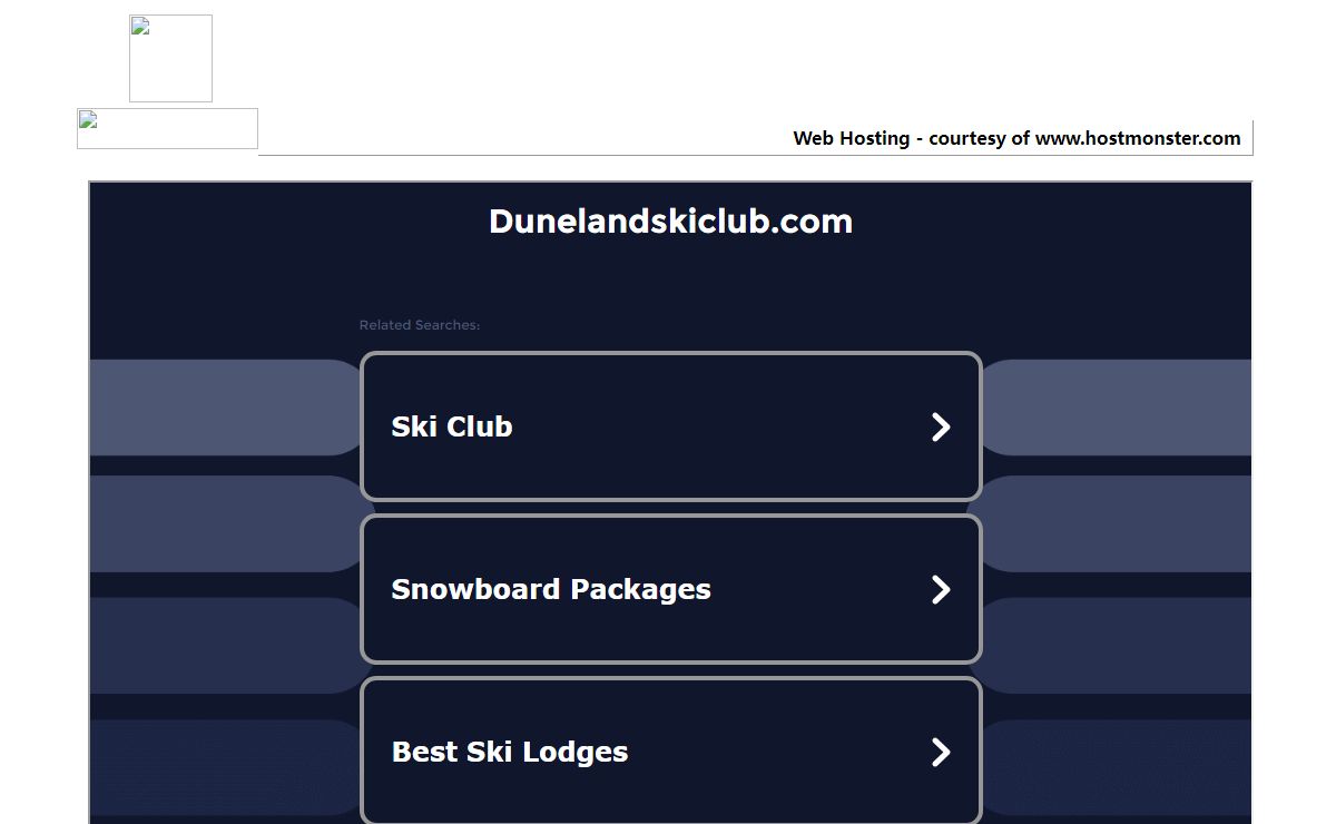 Welcome dunelandskiclub.com - Hostmonster.com