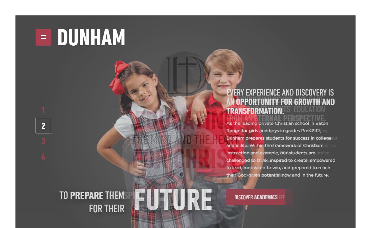 Home | Dunham | Baton Rouge PreK-12 Private School