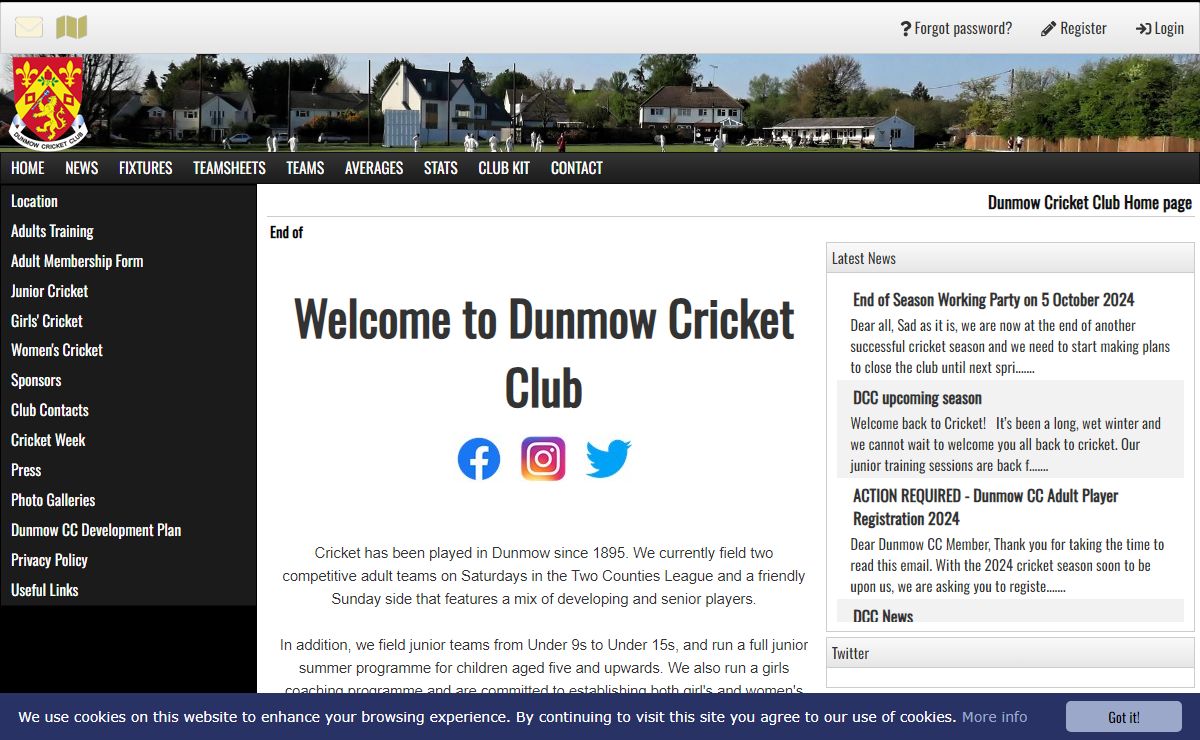 Dunmow Cricket Club