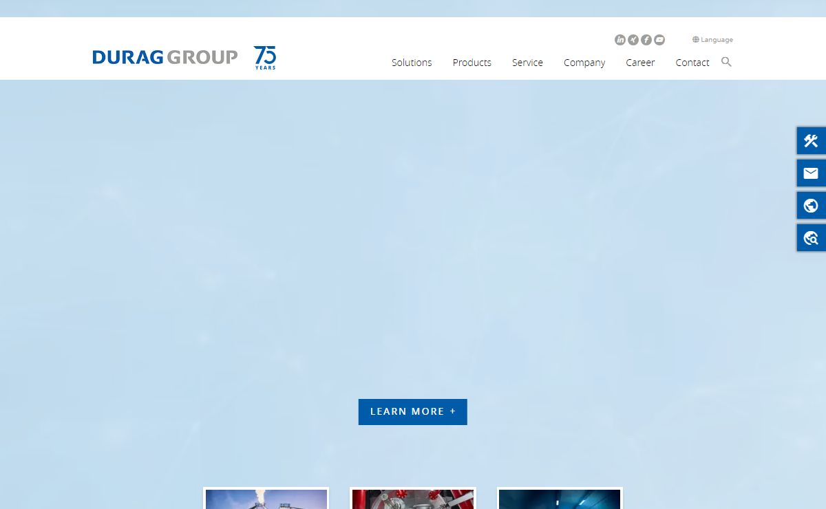 DURAG GROUP | Technology for a clean and safe environment