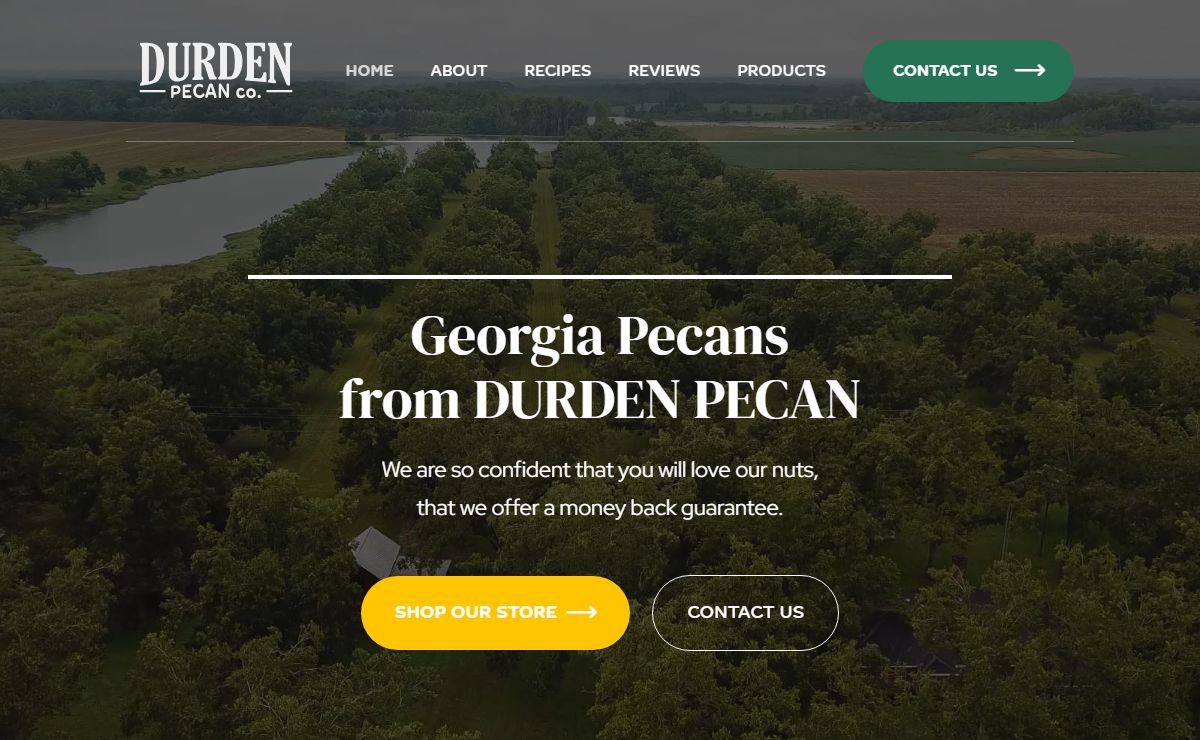 Durden Pecan - Family Owned - USA Grown Premium Georgia Pecans