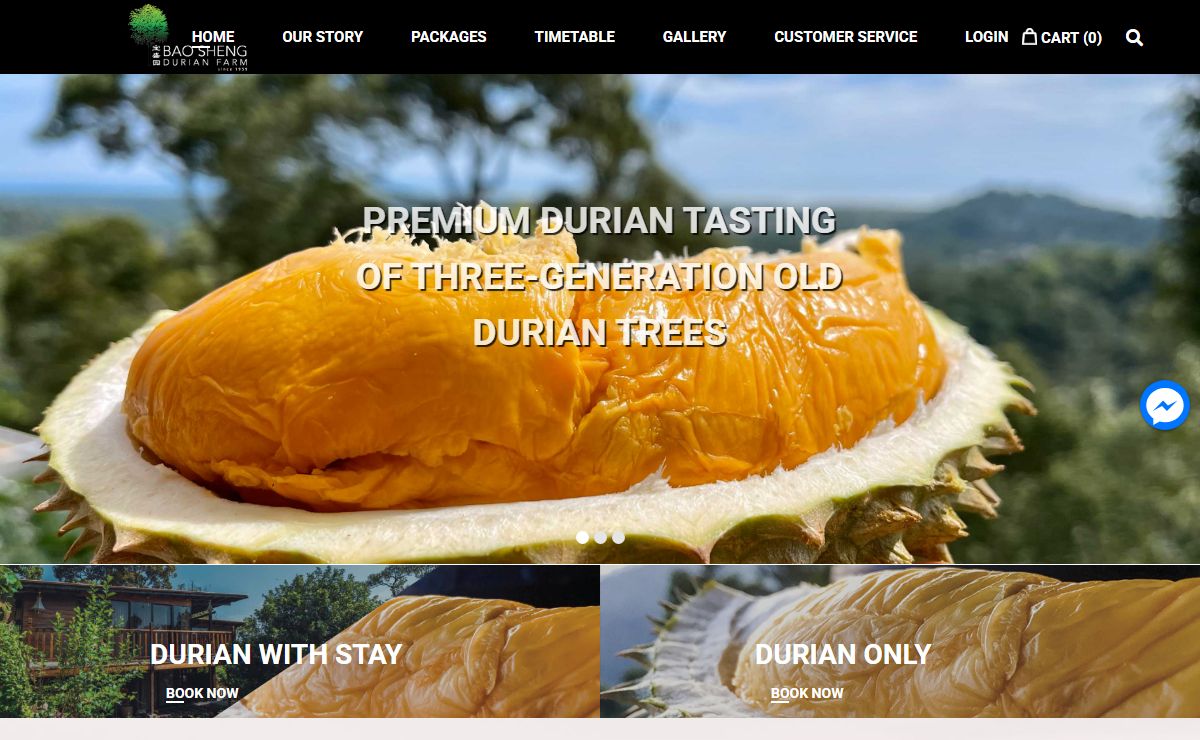 Main Home - Bao Sheng Durian Farm | Discovery Of Numb Durians