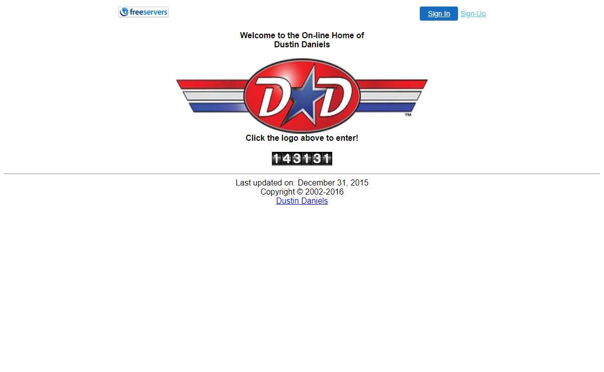 Dustin Daniels' Home Page