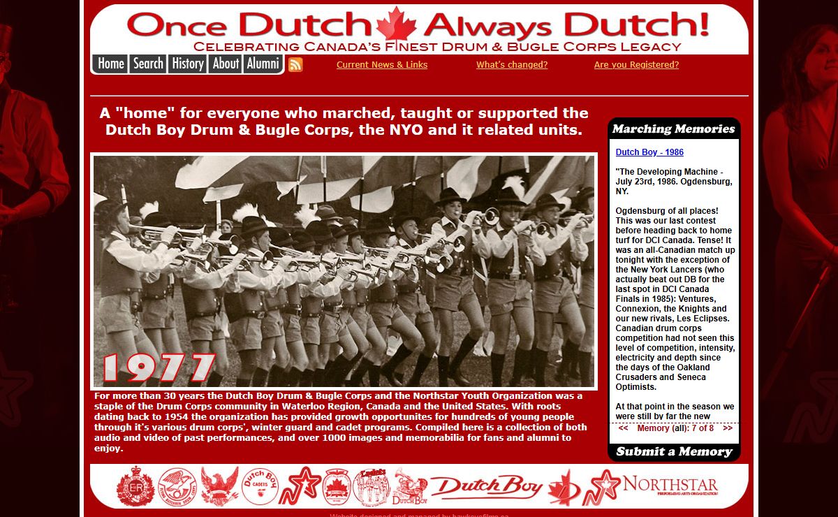 Dutch Boy Drum Corps / NYO history