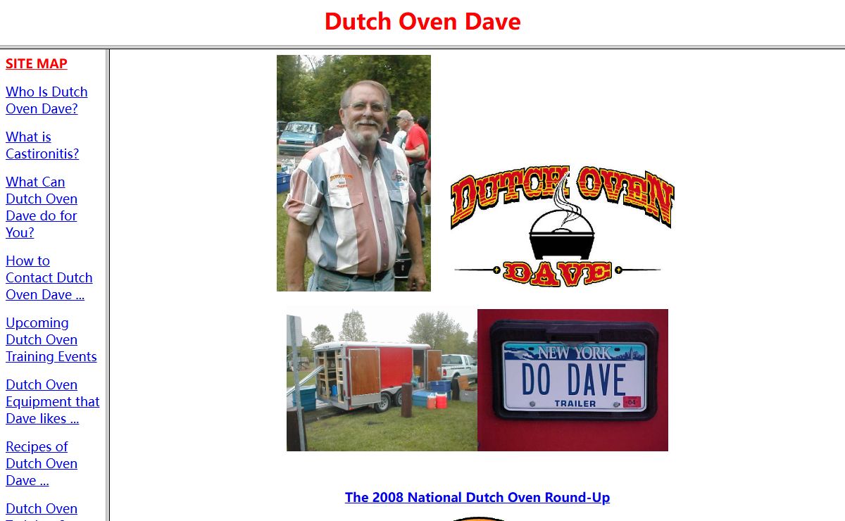 Dutch Oven Dave ... Buffalo, New York
