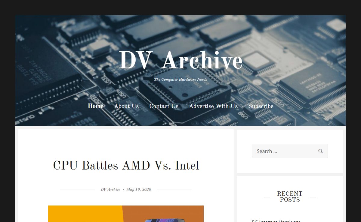 DV Archive – The Computer Hardware Nerds