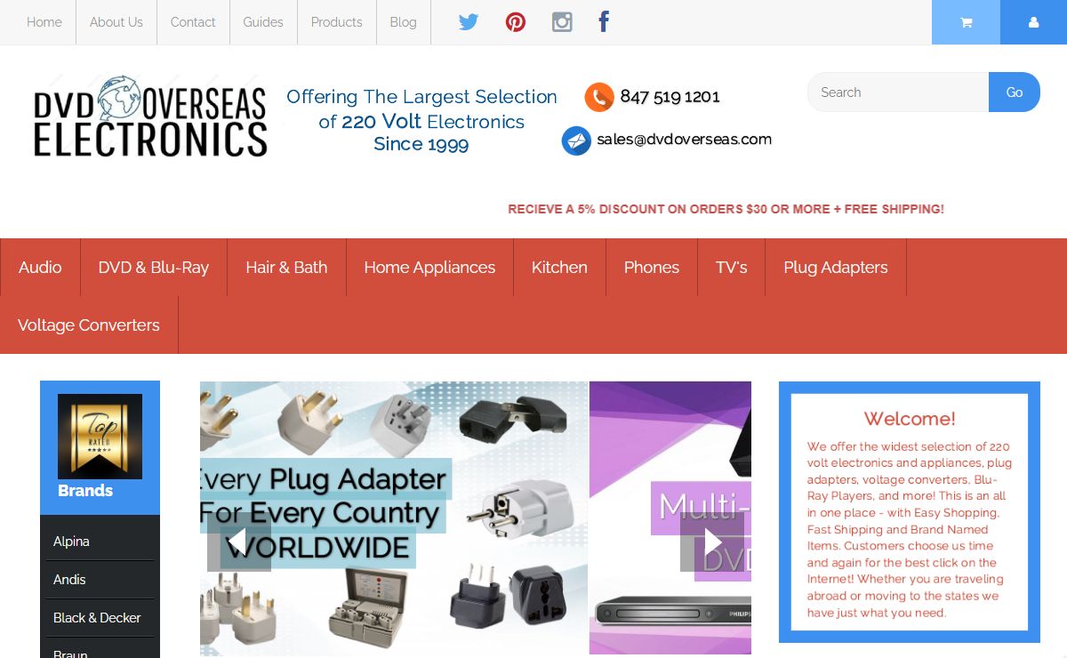 DVD Overseas Electronics