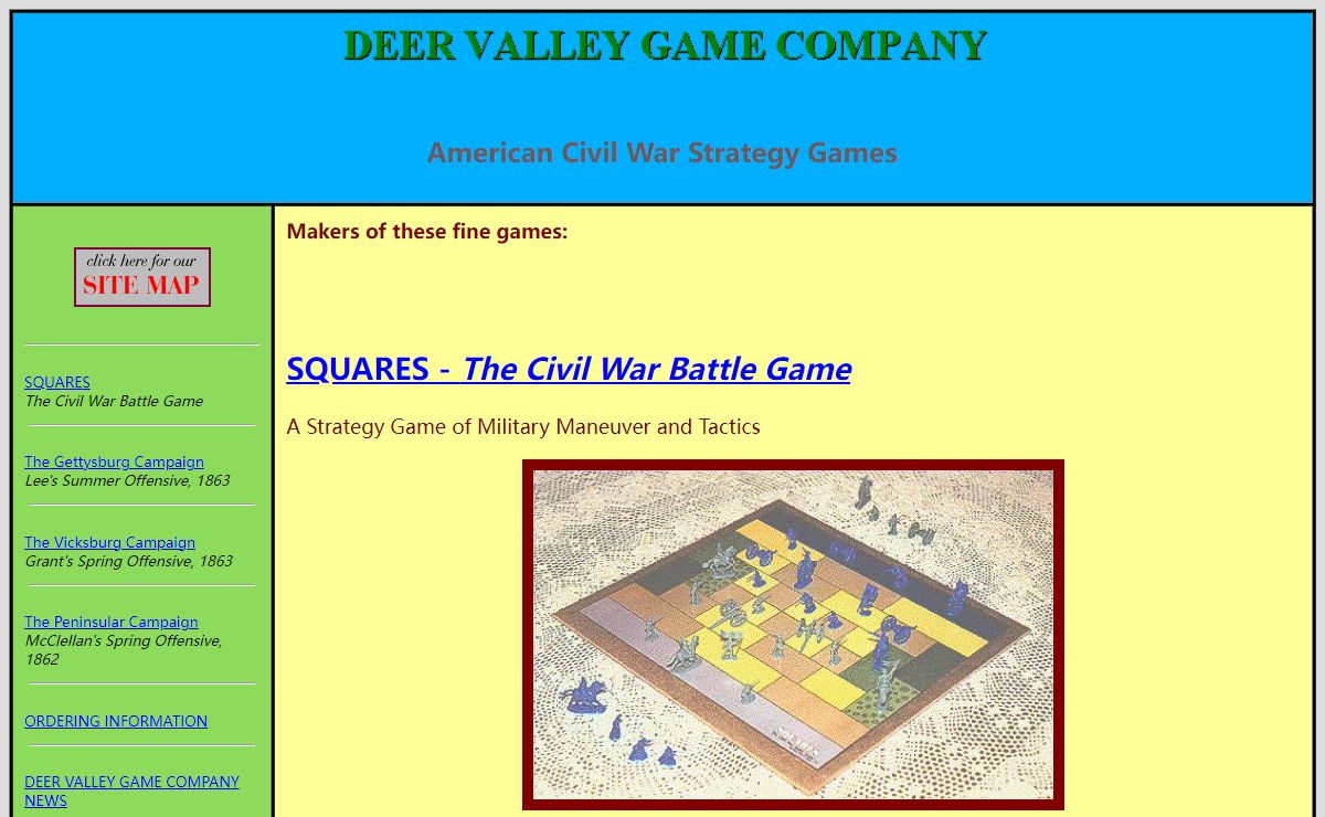 DEER VALLEY GAME COMPANY