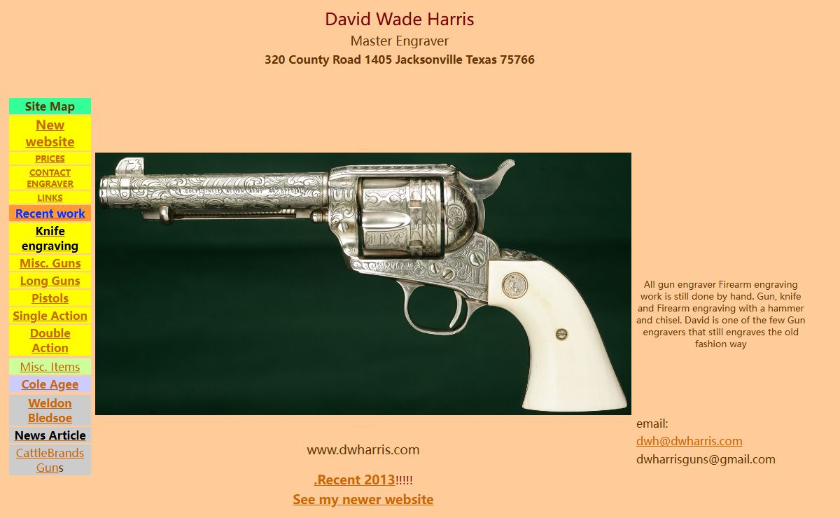 Gun Engraver Firearm Engraving Jewelry
