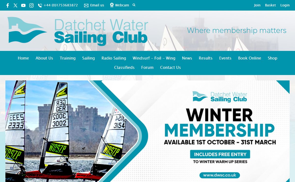 Home : Datchet Water Sailing Club