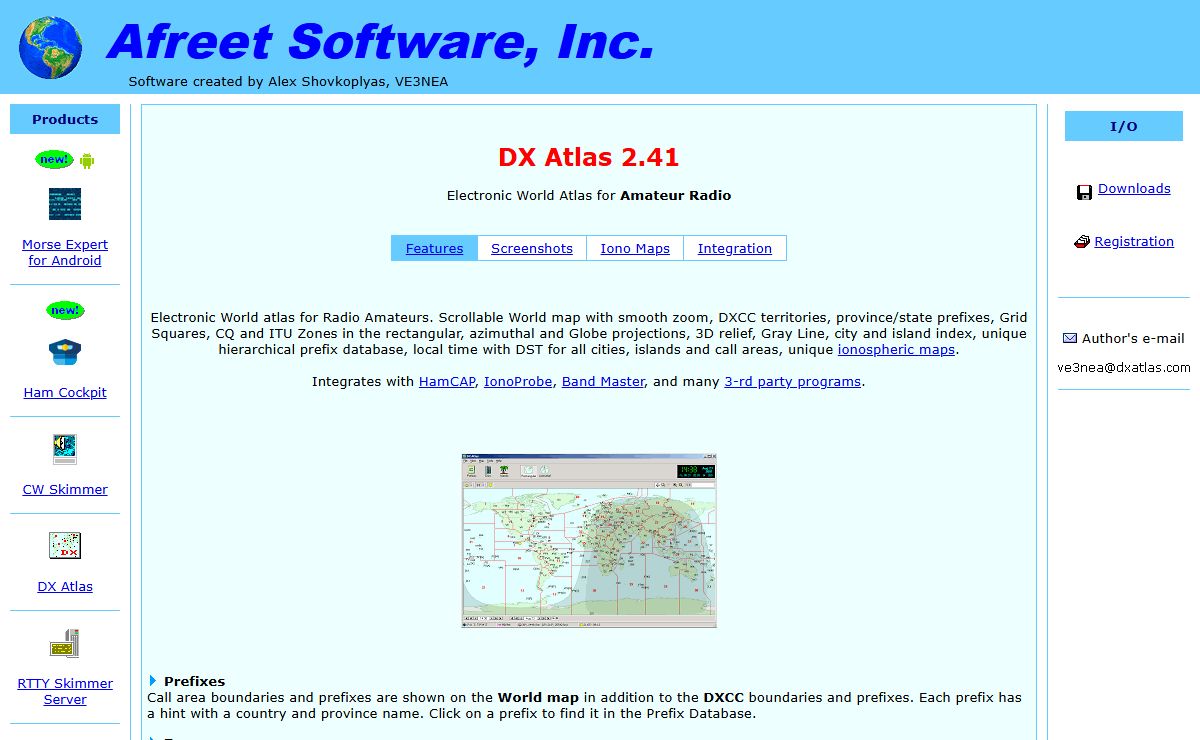DX Atlas: Amateur Radio software