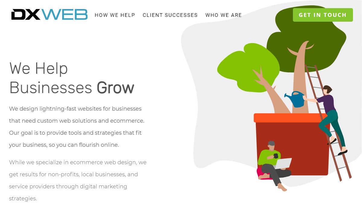 Web Design, SEO, Digital Marketing Agency - Gainesville, FL - DX WEB