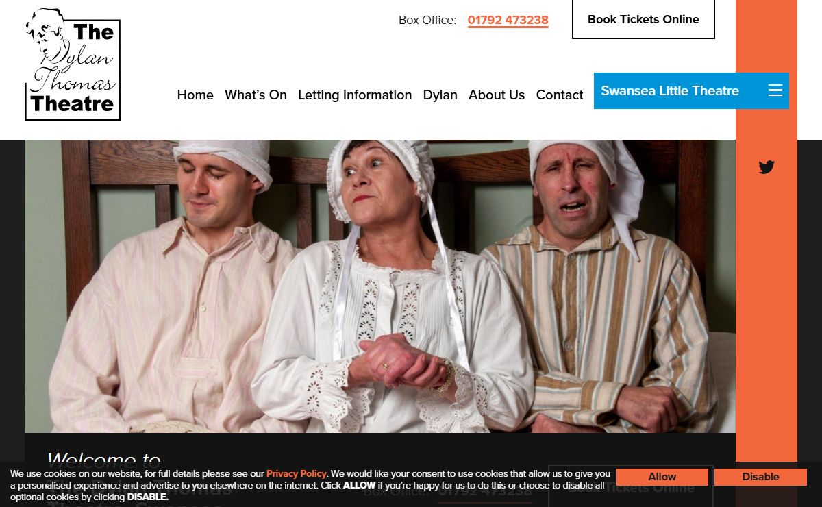 Dylan Thomas Theatre - Dylan Thomas Theatre, Swansea