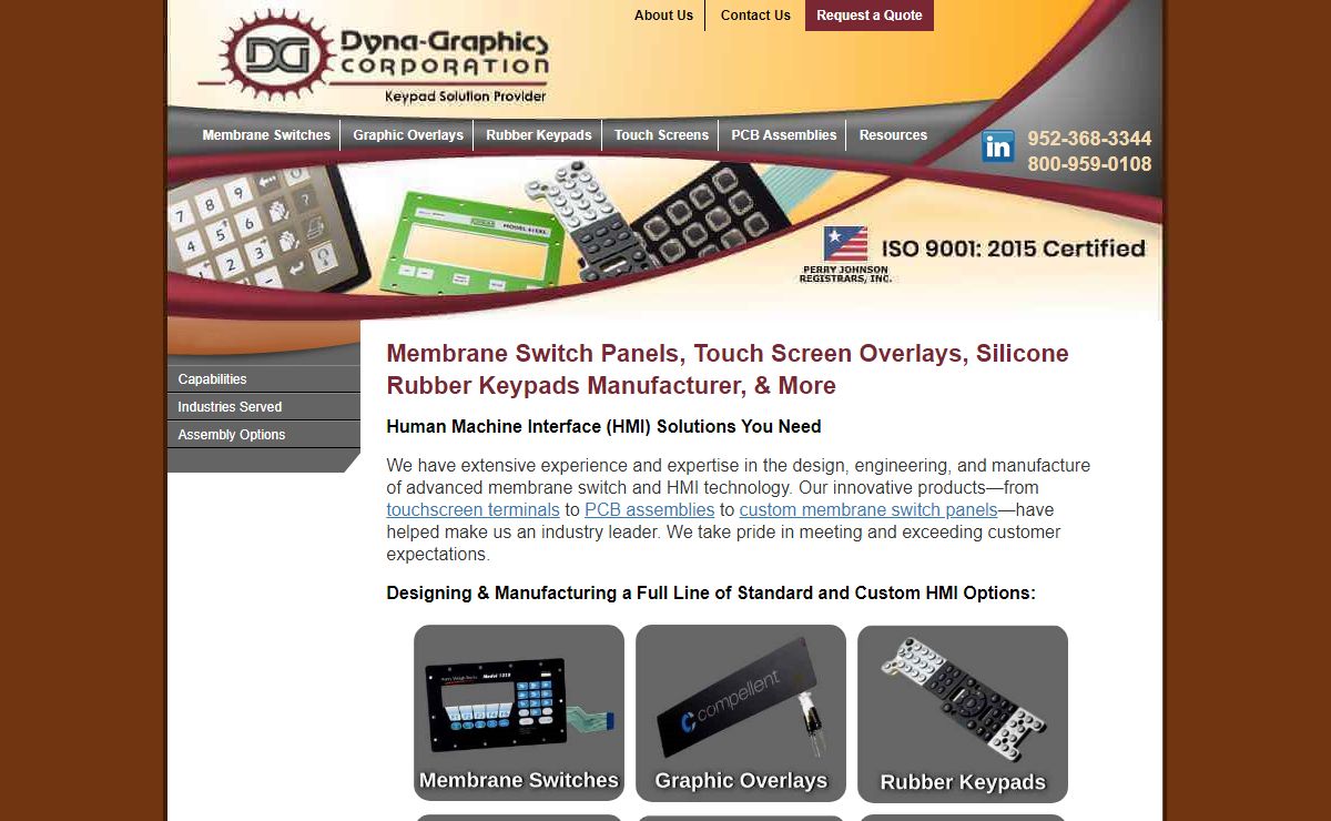 Custom HMI Solutions | Interface Design & Manufacturing | Dyna-Graphics
