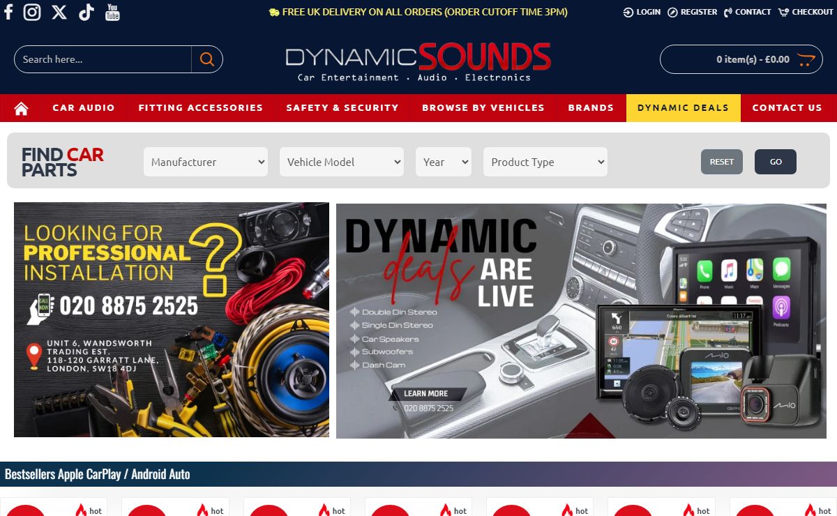 Car Stereo Car Audio | Dynamic Sounds | Car Stereo System ...