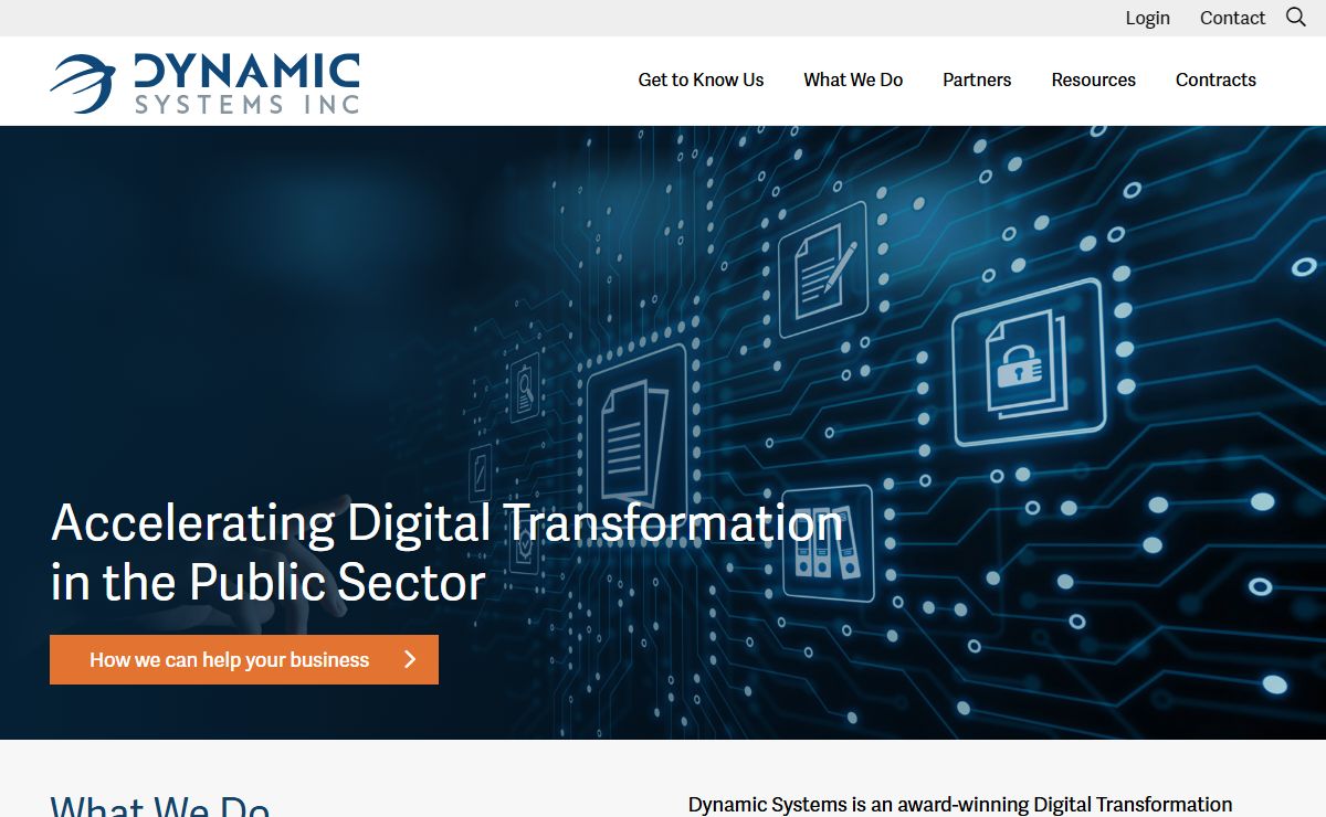 Dynamic Systems – Your Data is Our Business