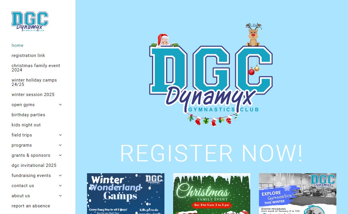 Dynamyx Gymnastics Club - Home