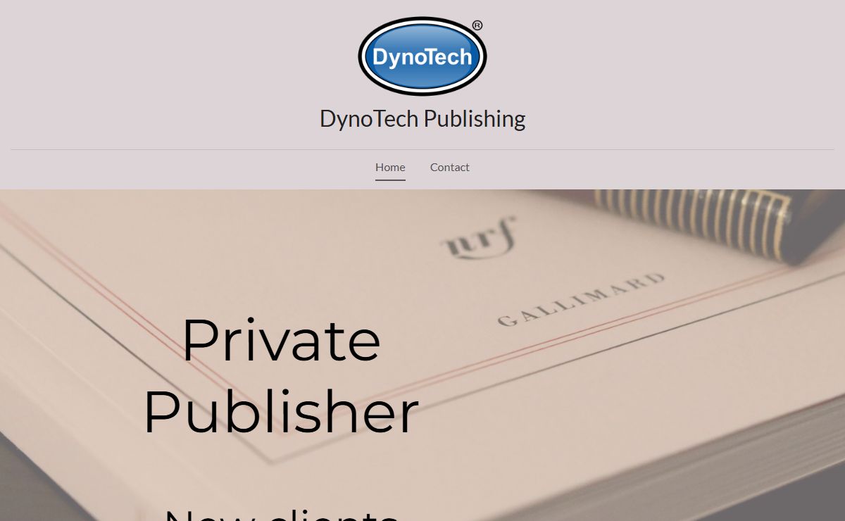 Home - DynoTech Publishing