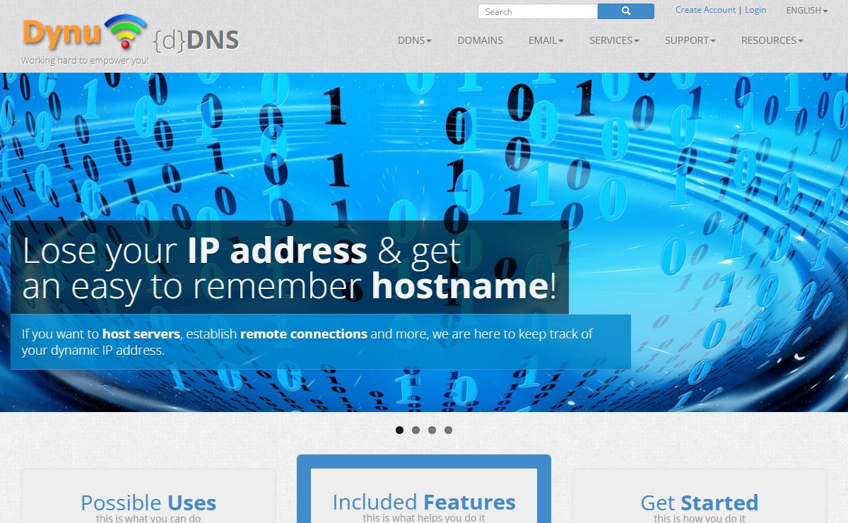 Free dynamic DNS service | Dynu Systems, Inc.