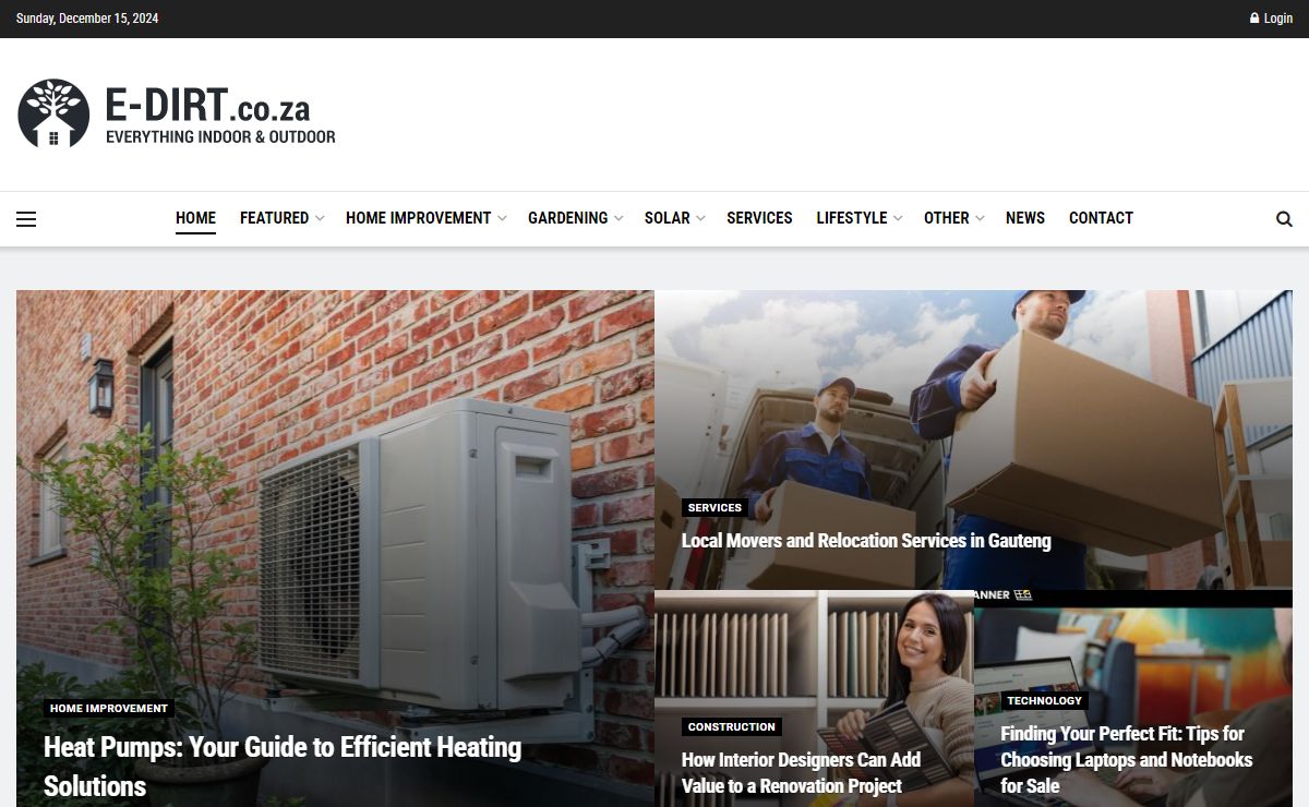 E-Dirt | Online Magazine | Bringing You Everything Indoor & Outdoor