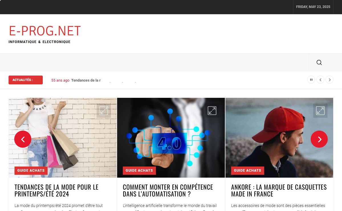 E-Prog.net - Informatique & Electronique