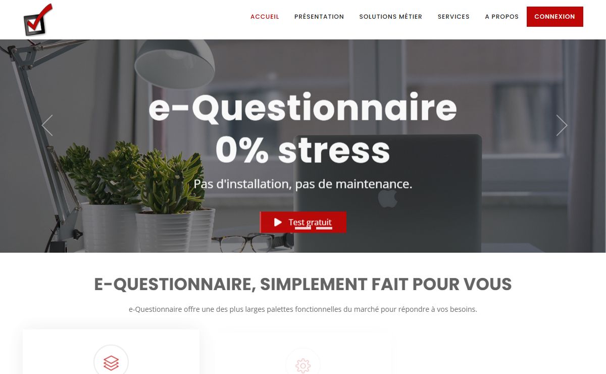 e-Questionnaire, Enquête, Sondage et questionnaire en ligne, Etude de satisfaction, Test gratuit