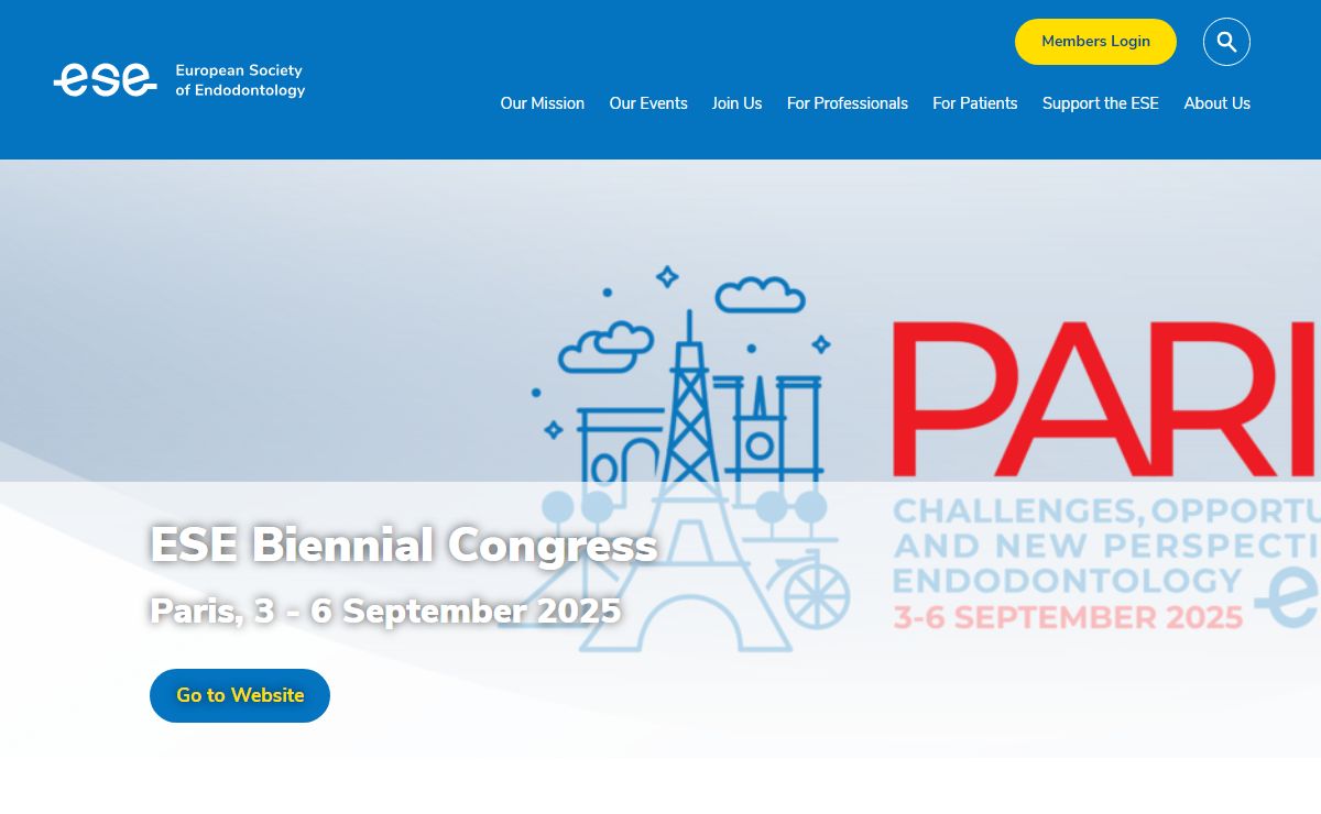 Home - The European Society of Endodontology