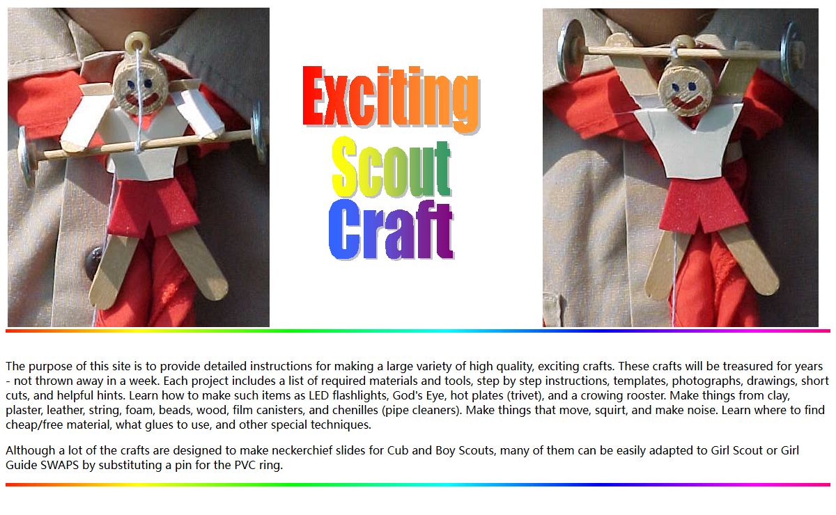 Exciting Scout Crafts