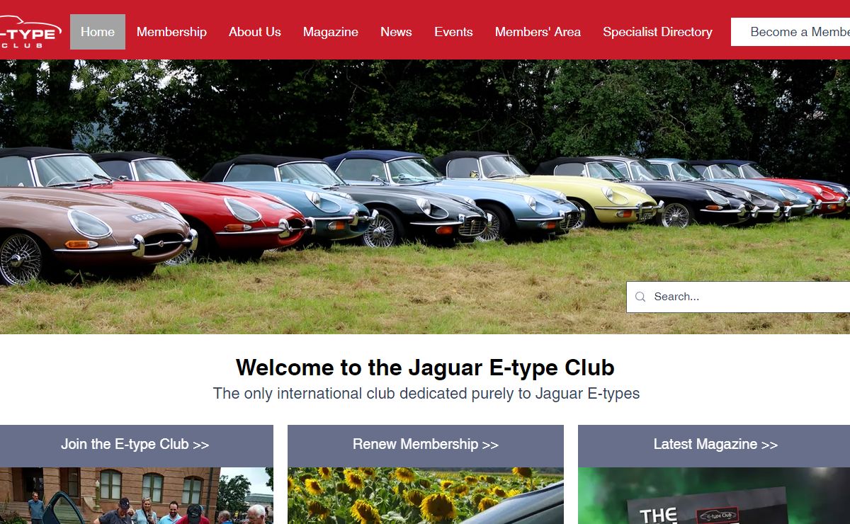 Home | Jaguar E-type Club