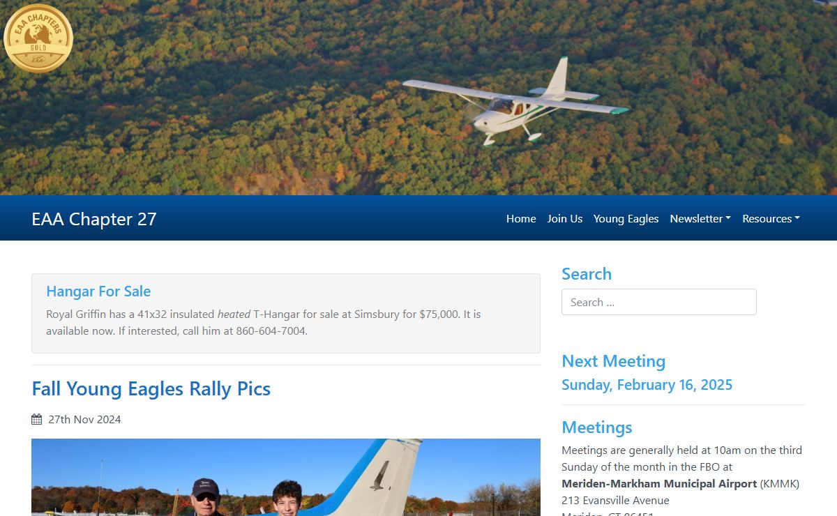 Home | EAA Chapter 27
